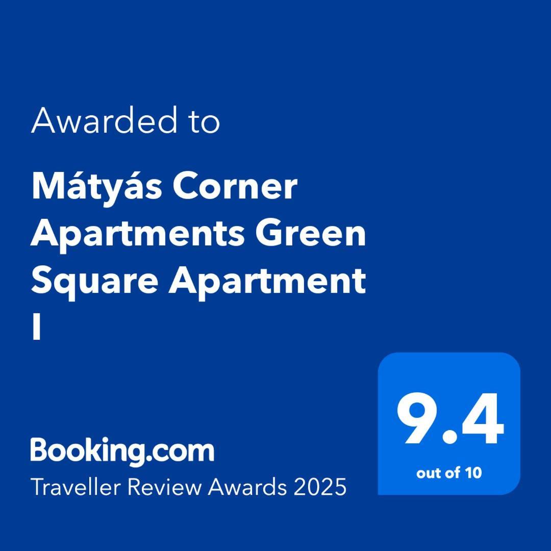 Matyas Corner Apartments Green Square Apartment I Budapest Bagian luar foto